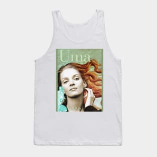 Uma Thurman - Venus Collage Portrait Tank Top